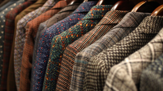 素材だけじゃない、スーツの柄とは